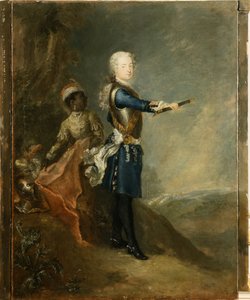 皇太子としてのフレデリック2世、1735年頃 作： Georg Wenzeslaus von Knobelsdorff